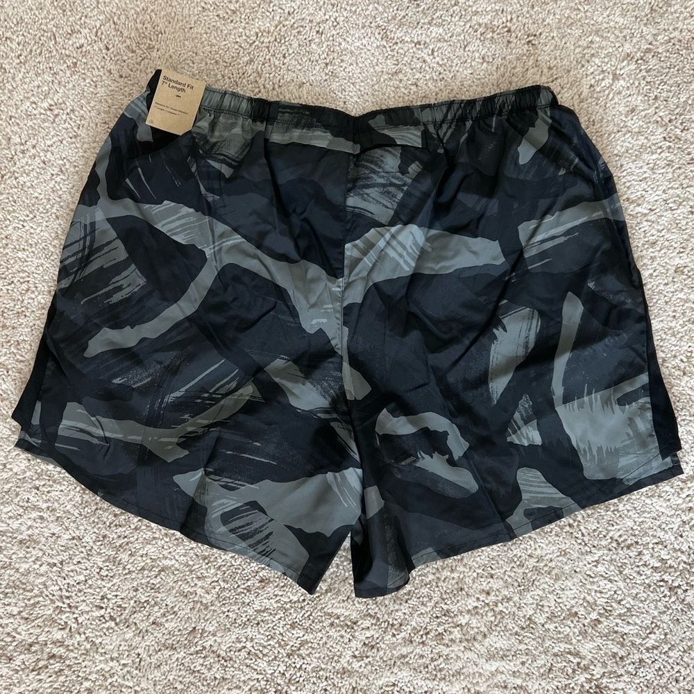 Nike Challenger Mens 7" Brief Lined Camo Training Gym Shorts - Picture 9 of 11